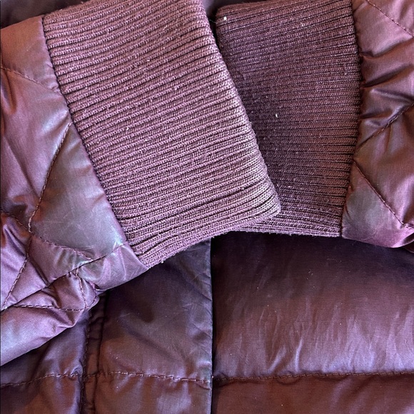 Outdoor Research Women's Puffer Down Jacket in Deep Burgundy - Picture 8 of 10